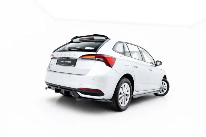 Spoiler Cap Skoda Scala Mk1 Facelift 2023+ Maxton Design in the group Select car model / Skoda / Scala 2019+ at DDESIGN Scandinavia AB (SK-SC-1F-CAP1G)