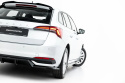 Skoda Scala Mk1 Facelift 2023+ Central Rear Splitter (With Vertical Bars) V.1 Maxton Design