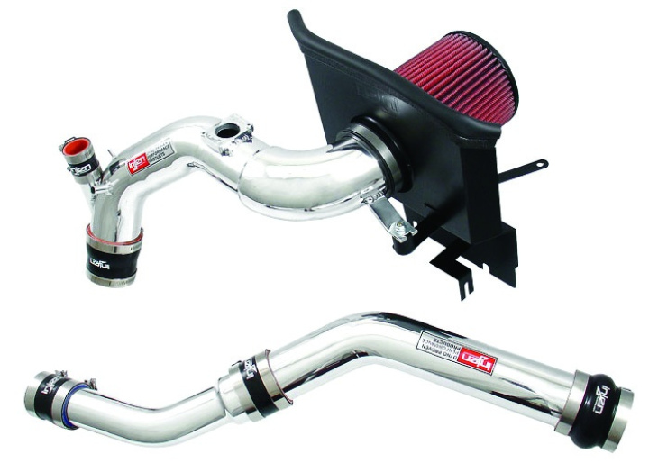 Mitsubishi 2008-2015 Evo X 2.0L Turbo 4cyl. Air Fusion and upper intercooler piping Short Ram Intake System Injen in the group Select car model / Mitsubishi / EVO X 07+ / Tuning / Intercooler & Pipes at DDESIGN Scandinavia AB (SP1899P-2248)