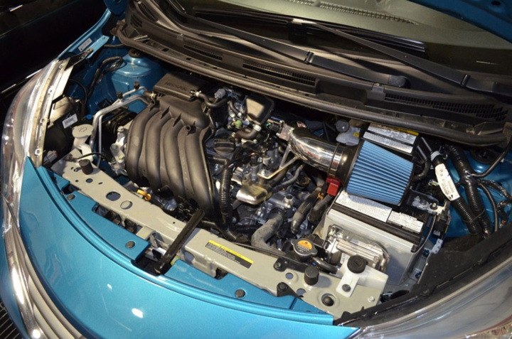 Nissan 2014-15 Versa Note 1.6L 4 cyl. Short Ram Intake System Injen in the group Select car model / Nissan / Versa 07+ at DDESIGN Scandinavia AB (SP1906BLK-2311)