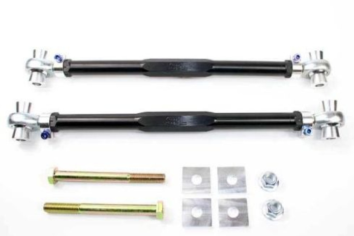 BMW E9X/E8X Rear Toe Links + Eccentric Lockouts (non M) SPL Parts in the group Select car model / BMW / 1-series (E82-E88) 04-13 / Chassis / Links and Fasteners at DDESIGN Scandinavia AB (SPL-RTAEL-E9X)