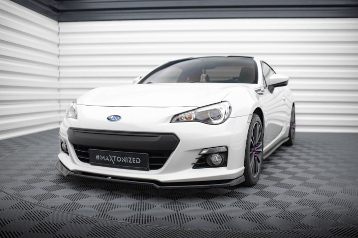 Subaru BRZ 2012-2017 Front Splitter V.2 Maxton Design in the group Select car model / Subaru / BRZ 12-21 / Styling / Front lips at DDESIGN Scandinavia AB (SU-BRZ-1-FD2G)