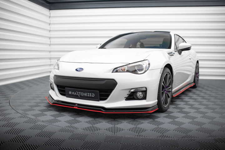 Subaru BRZ 2012-2017 Front Splitter V.3 Maxton Design in the group Select car model / Subaru / BRZ 12-21 / Styling / Front lips at DDESIGN Scandinavia AB (SU-BRZ-1-FD3G-FD3RG)