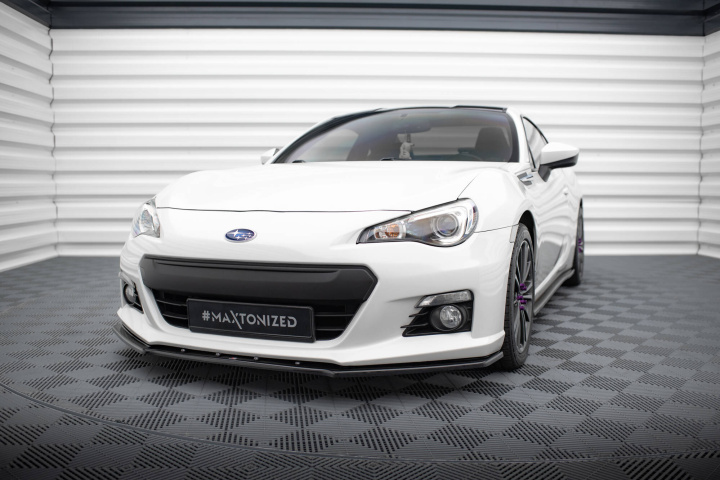 Subaru BRZ 2012-2017 Front Splitter V.4 Maxton Design in the group Select car model / Subaru / BRZ 12-21 / Styling / Front lips at DDESIGN Scandinavia AB (SU-BRZ-1-FD3G)