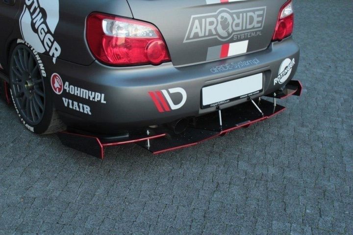 Subaru Impreza WRX STI 2003-2006 Diffuser Maxton Design in the group Select car model / Subaru / Impreza inkl. WRX - STI 00-07 / Styling / Diffuser at DDESIGN Scandinavia AB (SU-IM-2F2-WRX-STI-CNC-RS1)