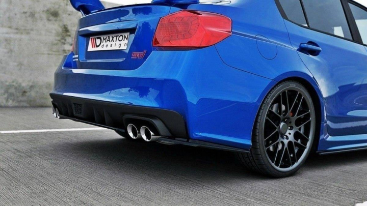 CENTRAL REAR SPLITTER V.1 SUBARU WRX STI in the group Select car model / Subaru / WRX STI 15-21 / Styling / Rear at DDESIGN Scandinavia AB (SU-IM-4-WRX-STI-RD1G)