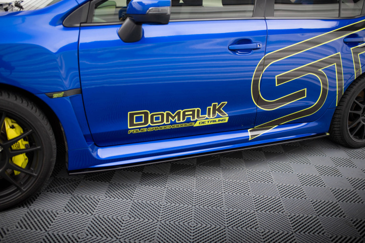 Subaru WRX STi 2015-2021 Side Skirts Diffusers V.2 Maxton Design in the group Select car model / Subaru / WRX STI 15-21 / Styling / Side skirts at DDESIGN Scandinavia AB (SU-IM-4F-WRX-STI-SD1G)
