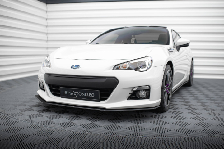 Subaru BRZ Mk1 2012-2017 Street Pro Front Splitter Maxton Design in the group Select car model at DDESIGN Scandinavia AB (SUBRZ1CNC-FD1BRB)