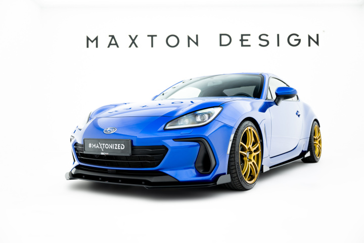 Subaru BRZ Mk2 2021+ Street Pro Front Splitter + Flaps Maxton Design in the group Select car model / Subaru / BRZ 21+ at DDESIGN Scandinavia AB (SUBRZ2CNC-FD1BFSF1G)