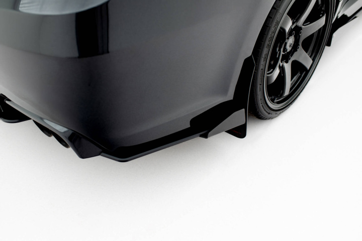 Subaru Impreza WRX STI Mk3 Facelift 2011-2014 Street Pro Rear Side Splitters + Flaps Maxton Design in the group Select car model / Subaru / Impreza inkl. WRX 08-14 / Styling at DDESIGN Scandinavia AB (SUIM3FWRXSTICNCRSD1BRSF1G)