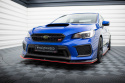 Subaru WRX STI Mk1 Facelift 2017-2021 Front Splitter V.2 Maxton Design