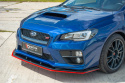 Subaru WRX STI Mk1 Facelift 2017-2021 Front Splitter V.2 Maxton Design