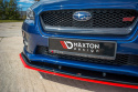 Front Splitter V.4 Subaru  Wrx Sti Maxton Design