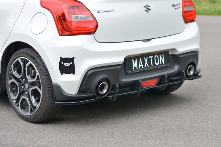 Suzuki Swift 6 Sport 2018+ Race Diffuser Maxton Design in the group Select car model / Suzuki / Swift 17+ at DDESIGN Scandinavia AB (SZ-SW-6-SPORT-CNC-RS1A)