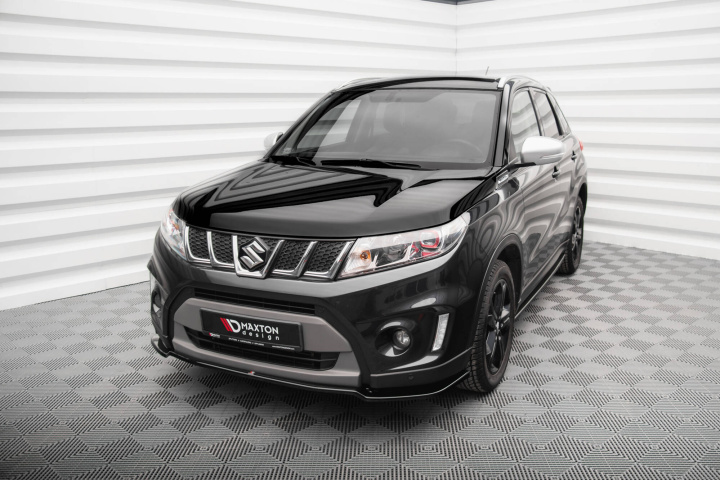 Suzuki Vitara S Mk2 2015+ Front Splitter V.1 Maxton Design in the group Select car model / Suzuki / Vitara - Grand Vitara at DDESIGN Scandinavia AB (SZ-VI-3-S-FD1G)