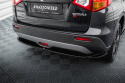 Suzuki Vitara S Mk2 2015+ Central Rear Splitter (With Vertical Bars) V.1 Maxton Design