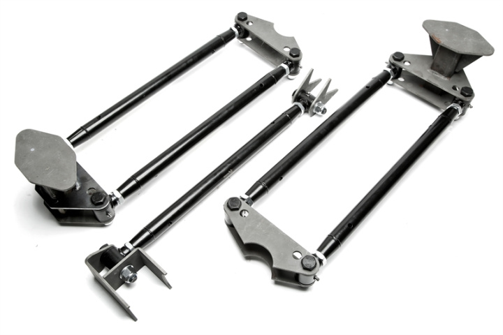 TA Technix universal parallel 4-link kit + panhard bar kit / conversion kit for leaf spring systems to airride or airride/threaded systems in the group Universal products / Chassis / Air Suspension / Parts for air suspension at DDESIGN Scandinavia AB (TA-LF4LINK1)