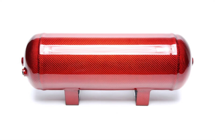 TA Technix Air Tank 11,5L Red With Genuine Carbon Cover in the group Universal products / Chassis / Air Suspension / Parts for air suspension / Air tanks at DDESIGN Scandinavia AB (TA-LF5013)