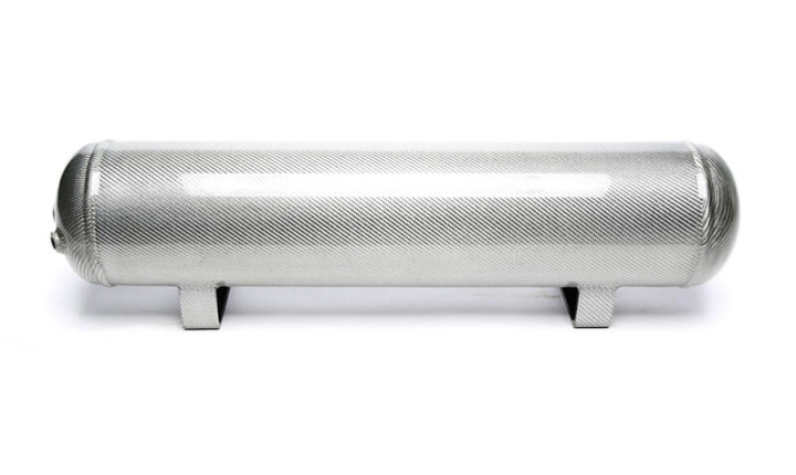 TA Technix Air Tank 19L Silver With Genuine Carbon Cover in the group Universal products / Chassis / Air Suspension / Parts for air suspension / Air tanks at DDESIGN Scandinavia AB (TA-LF5017)