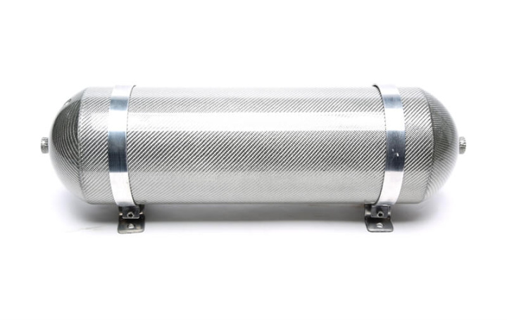 TA Technix Seamless Air Tank 11,5L Silver With Genuine Carbon Cover in the group Universal products / Chassis / Air Suspension / Parts for air suspension / Air tanks at DDESIGN Scandinavia AB (TA-LF5021)