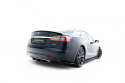 Tesla Model S Mk1 2012-2016 Rear Side Splitters V.2 Maxton Design