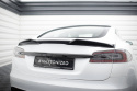 Tesla Model S Plaid Mk1 Facelift 2021+ Spoiler Cap 3D Maxton Design