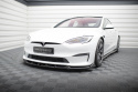 Tesla Model S Plaid Mk1 Facelift 2021+ Front Splitter Maxton Design