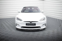 Tesla Model S Plaid Mk1 Facelift 2021+ Front Splitter v.3 Maxton Design