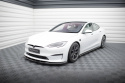 Tesla Model S Plaid Mk1 Facelift 2021+ Front Splitter v.3 Maxton Design