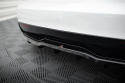 Tesla Model S Plaid Mk1 Facelift 2021+ Central Rear Splitter (With Vertical Bars) V.1 Maxton Design