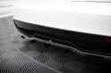 Tesla Model S Plaid Mk1 Facelift 2021+ Central Rear Splitter (With Vertical Bars) V.2 Maxton Design