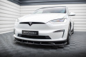 Tesla Model X Mk1 Facelift 2021+ Front Splitter V.2 Maxton Design