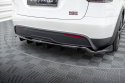 Tesla Model X Mk1 Facelift 2021+ Central Rear Splitter (With Vertical Bars) V.1 Maxton Design