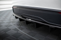 Tesla Model X Mk1 Facelift 2021+ Central Rear Splitter (With Vertical Bars) V.1 Maxton Design