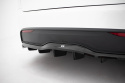 Tesla Model X Mk1 Facelift 2021+ Rear Splitter (with vertical bars) V.2 Maxton Design