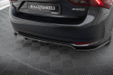 Central Rear Splitter (With Vertical Bars) Toyota Avensis Sedan Mk3 Facelift Maxton Design