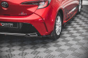 Central Rear Splitter + Flaps  Toyota Corolla Gr Sport Hatchback Xii Maxton Design