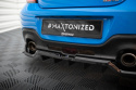 Toyota GR86 Mk1 2021- Central Rear Splitter (With Vertical Bars) V.3 Maxton Design
