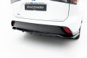 Toyota Highlander Mk4 2019+ Rear Splitter (with vertical bars) Maxton Design