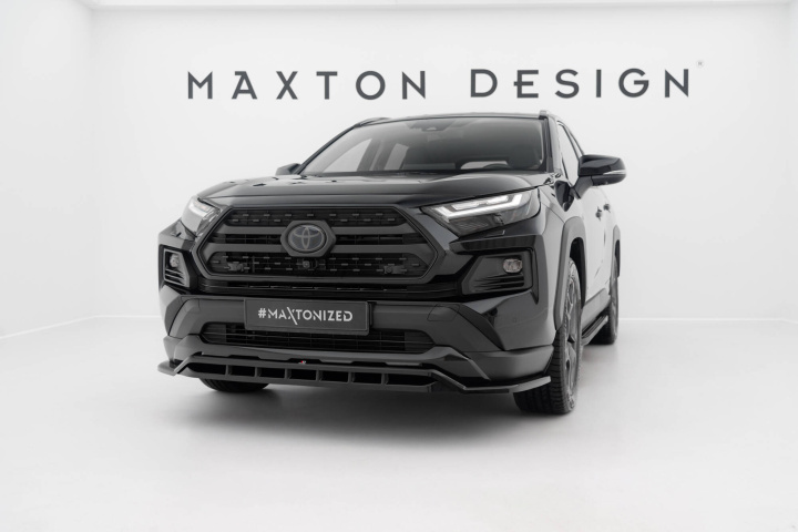 Toyota RAV4 Adventure Mk5 2019+ Front Splitter Maxton Design in the group Select car model / Toyota / Rav4 XA50 2019+ at DDESIGN Scandinavia AB (TO-RAV4-5-AD-FD1GFD1RG)