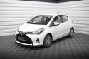 Toyota Yaris Mk3 Facelift 2014-2017 Front Splitter V.1 Maxton Design
