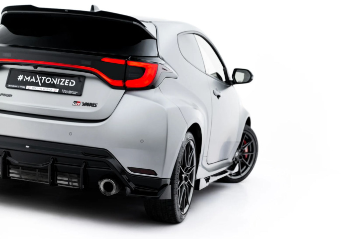 Toyota GR Yaris Mk4 Facelift 2024- Rear Side Splitters V.4 Maxton Design in the group Select car model / Toyota / GR Yaris 2020+ / Styling at DDESIGN Scandinavia AB (TO-YA-4F-GR4-RSD4G)