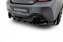 Toyota GR86 Mk1 2021- Central Rear Splitter (With Vertical Bars) V.1 with Flaps Maxton Design