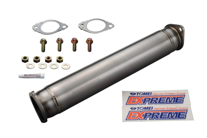 Expreme Ti FULL Titanium CAT STRAIGHT PIPE for EVO7-9 4G63 TOMEI in the group Select car model / Mitsubishi / EVO 7 / Tuning at DDESIGN Scandinavia AB (TOM431003)
