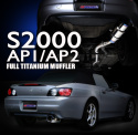 Honda S2000 AP1/AP2 Expreme Ti FULL Titanium Exhaust System TOMEI