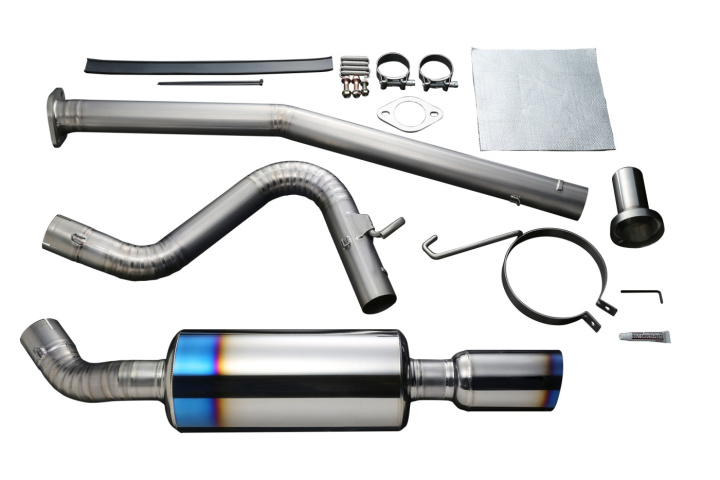 Toyota AE86 TYPE-S Expreme Ti FULL Titanium Exhaust System TOMEI in the group Select car model / Toyota / AE86 Corolla / Tuning at DDESIGN Scandinavia AB (TOMTB6090-TY01B)