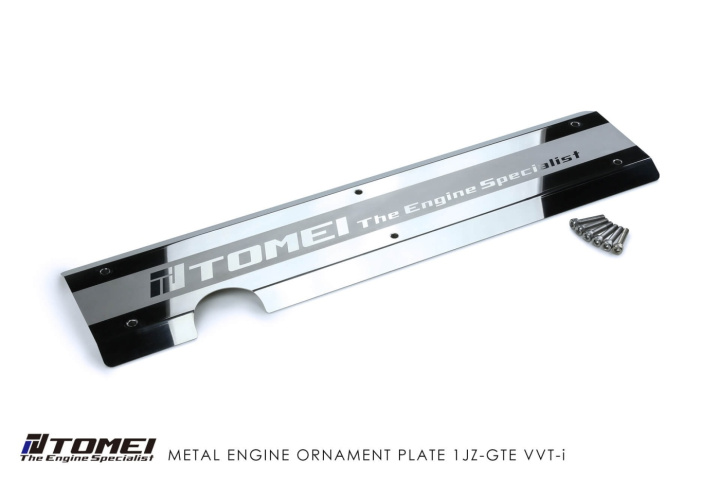 Toyota 1JZ-GTE VVT-i METAL ORNAMENT PLATE TOMEI in the group Select car model / Toyota / Chaser - JZX - MARK II / Tuning at DDESIGN Scandinavia AB (TOMTE101A-TY04A)