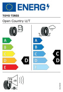 235/65R17 108V XL FR Toyo Open Country U/T M/S DCB71 SUVSST Summer Tire