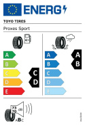 265/40R19 (102Y) XL FR Toyo Proxes Sport CAB72 PCRSSP Summer Tire