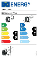 225/55R17C 109/107H Toyo NanoEnergy VAN CCB70 VANS Sommardäck Summer